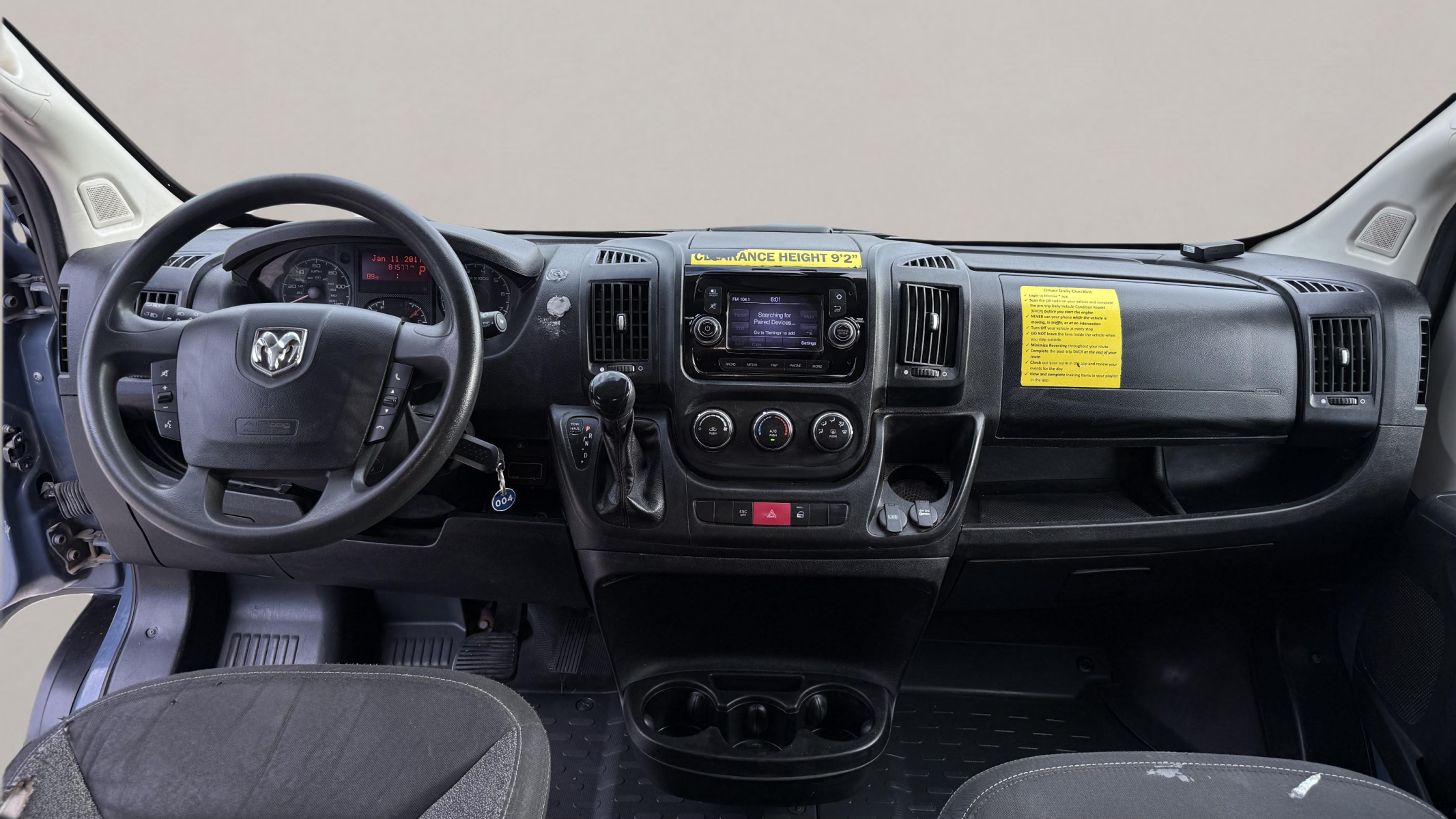2020 Ram Promaster 3500 High Roof Extended Cargo Van — photo 9