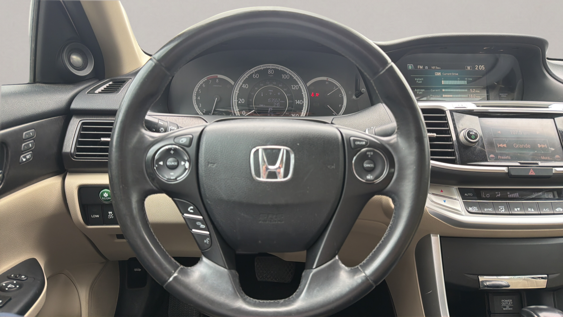 2014 Honda ACCORD EX-L Sedan — photo 14