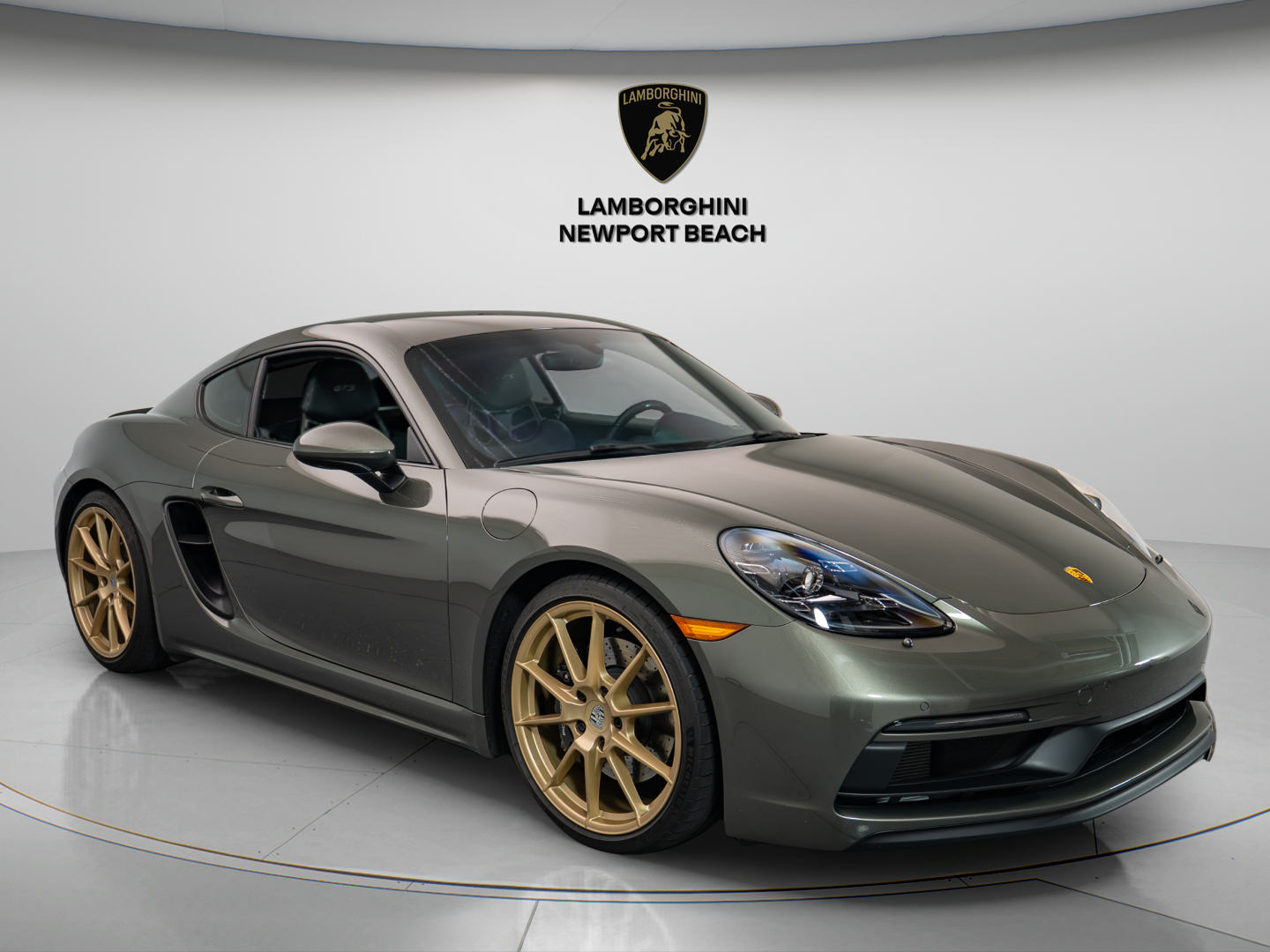 Aventurine Green Metallic 2025 Porsche 718 Cayman Coupe Rear-Wheel Drive 7-Speed Automatic